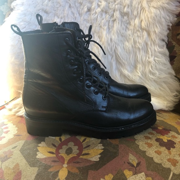 julie combat boot frye